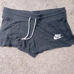Gray Nike Lounge shorts